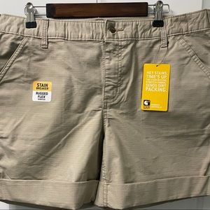 Carhartt - women’s khaki shorts - size 16